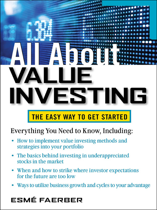 Title details for All About Value Investing by Esme E. Faerber - Available